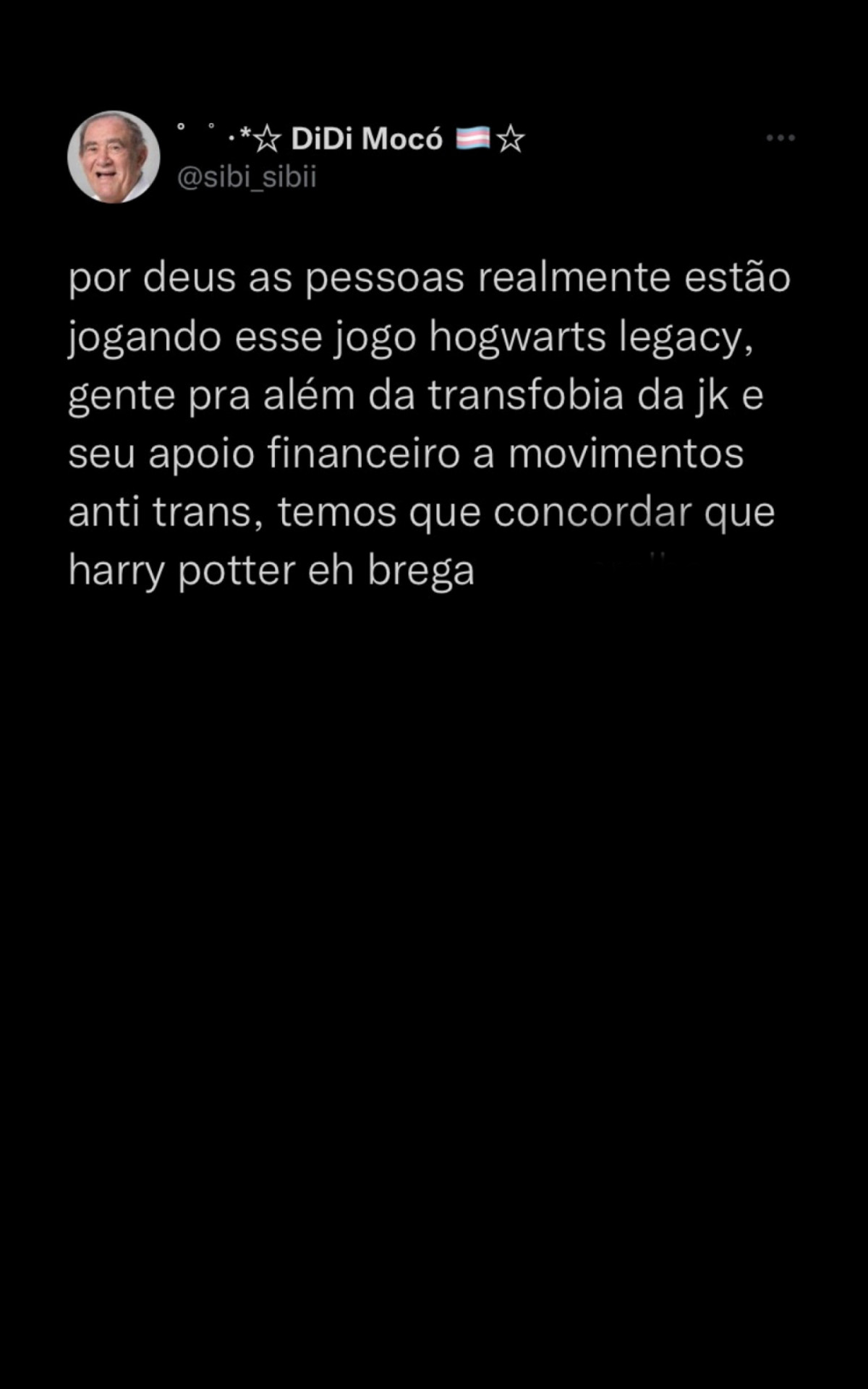 Harry Potter x JK Rowling: Não participar do boicote a Hogwarts