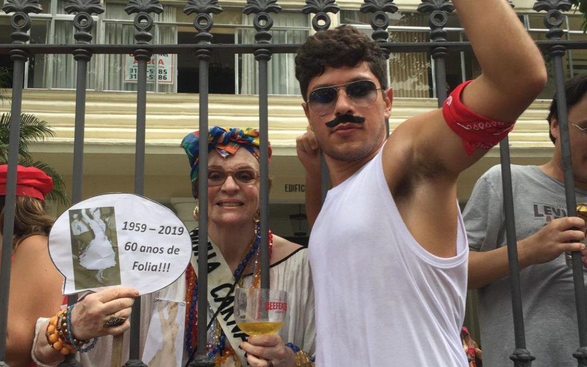 Guilherme &eacute; apaixonado por carnaval de rua desde pequeno 