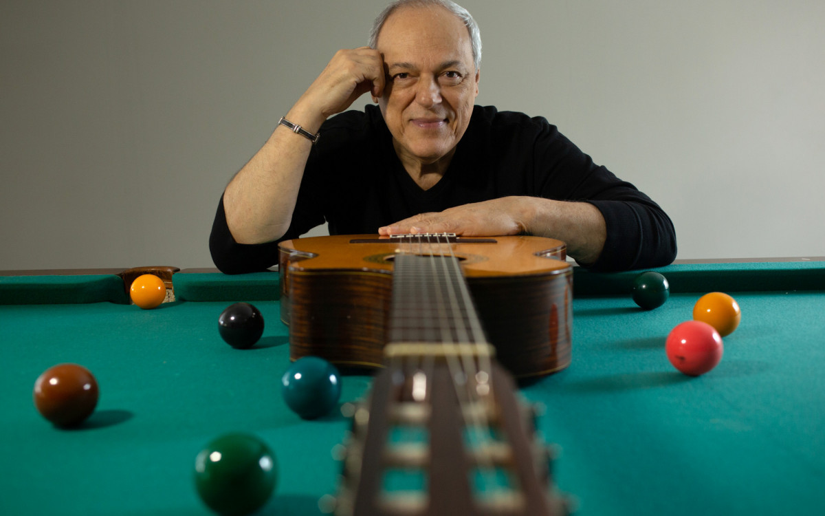 Toquinho se une a Caetano Veloso, Pedro Bial e Sandy em &aacute;lbum de regrava&ccedil;&otilde;es - Divulga&ccedil;&atilde;o/Marcos Hermes