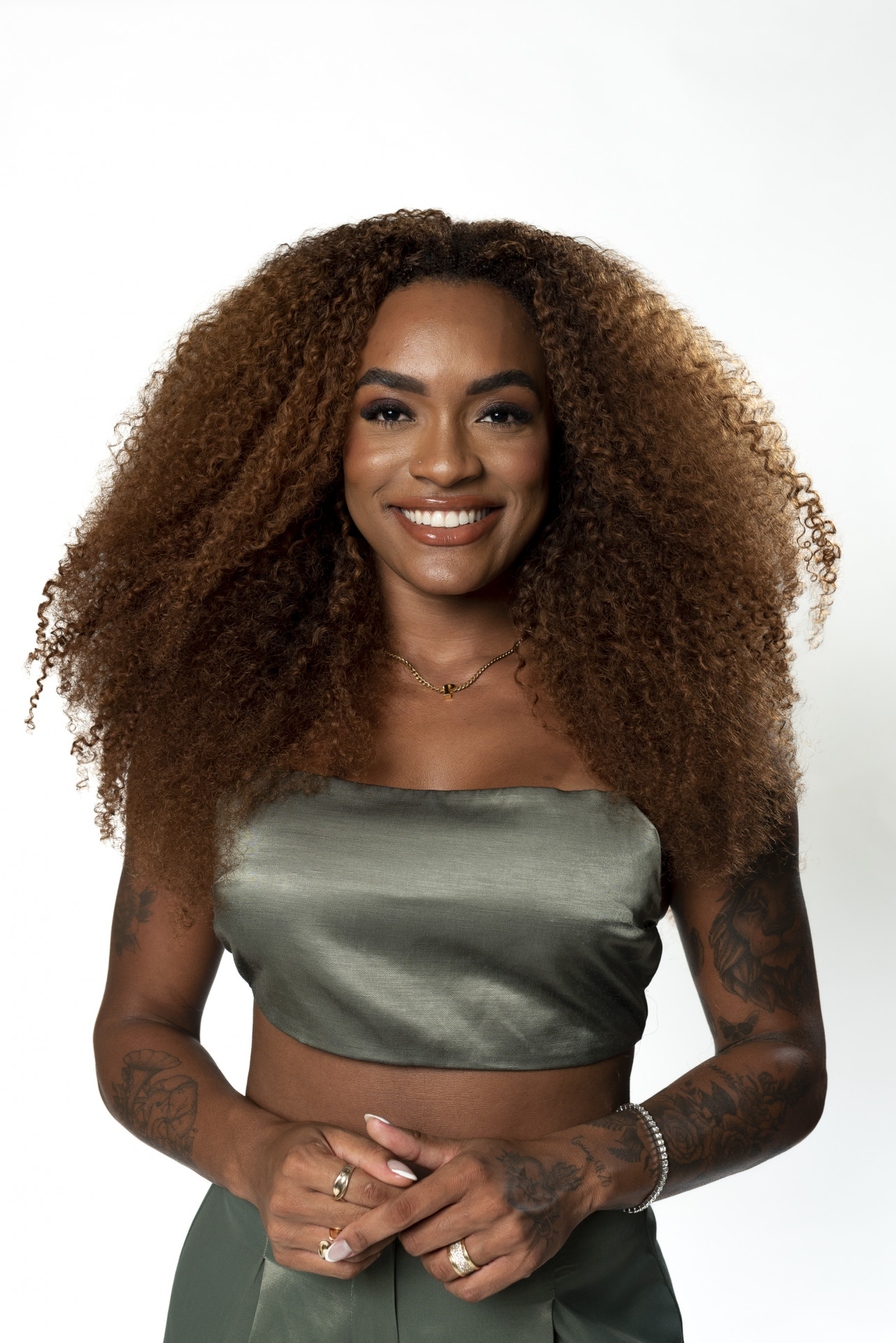 Patrícia Ramos é uma das apresentadoras da Rede BBB - Ellen Soares / Gshow