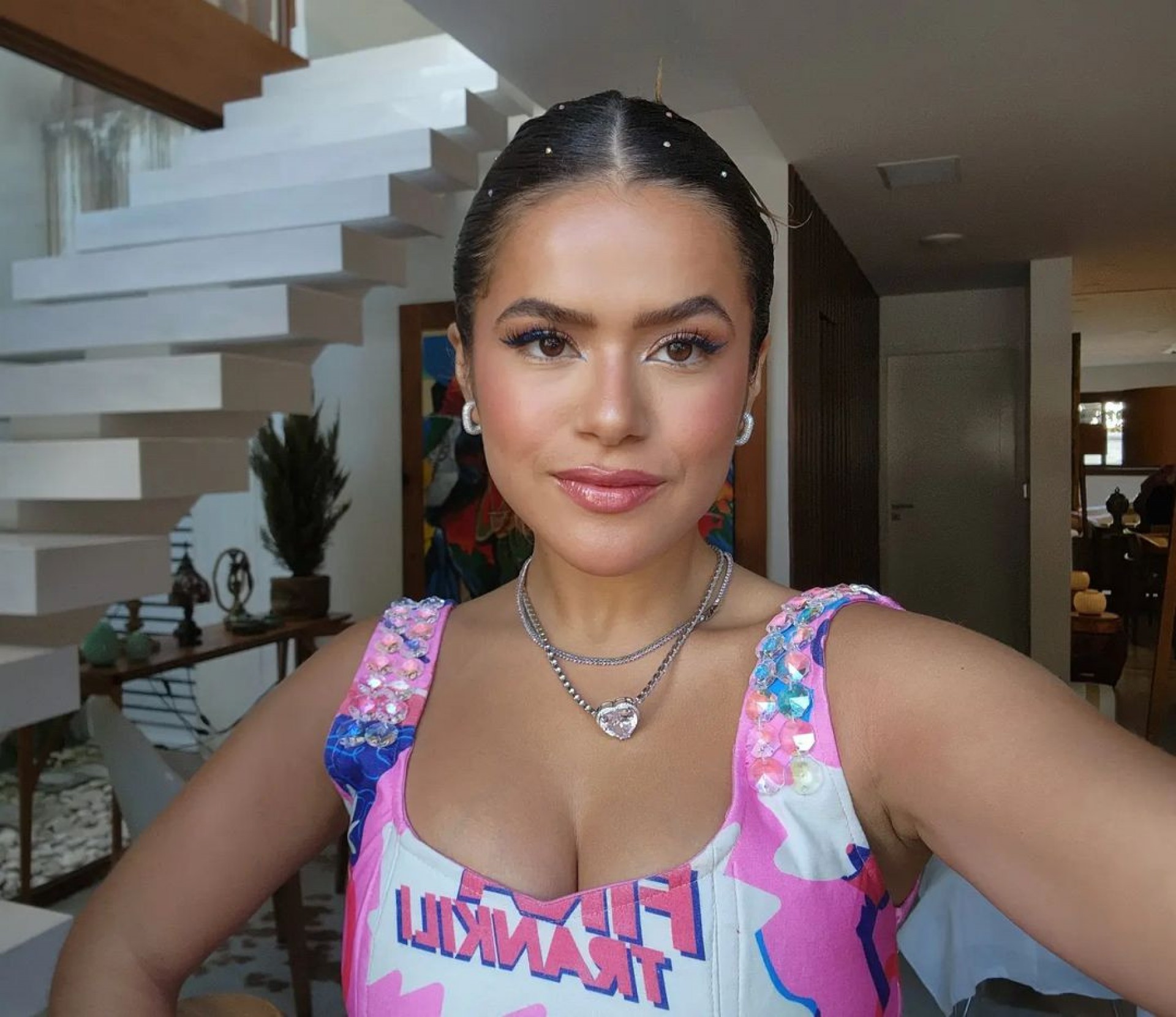 Maisa curte pré-carnaval em Recife - Reprodução Internet