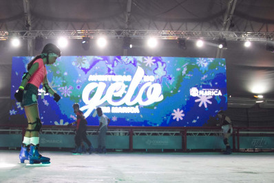 Abertura do Aventuras no Gelo foi marcada por expectativa e muita diversão