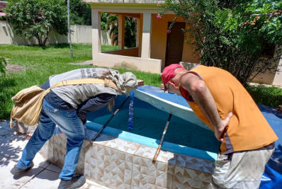 Mutirão contra mosquito da dengue dá geral em borracharias, ferros-velhos e recicladoras