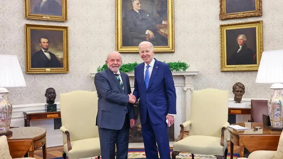 Joe Biden reforça parceria com o Brasil em reunião com Lula