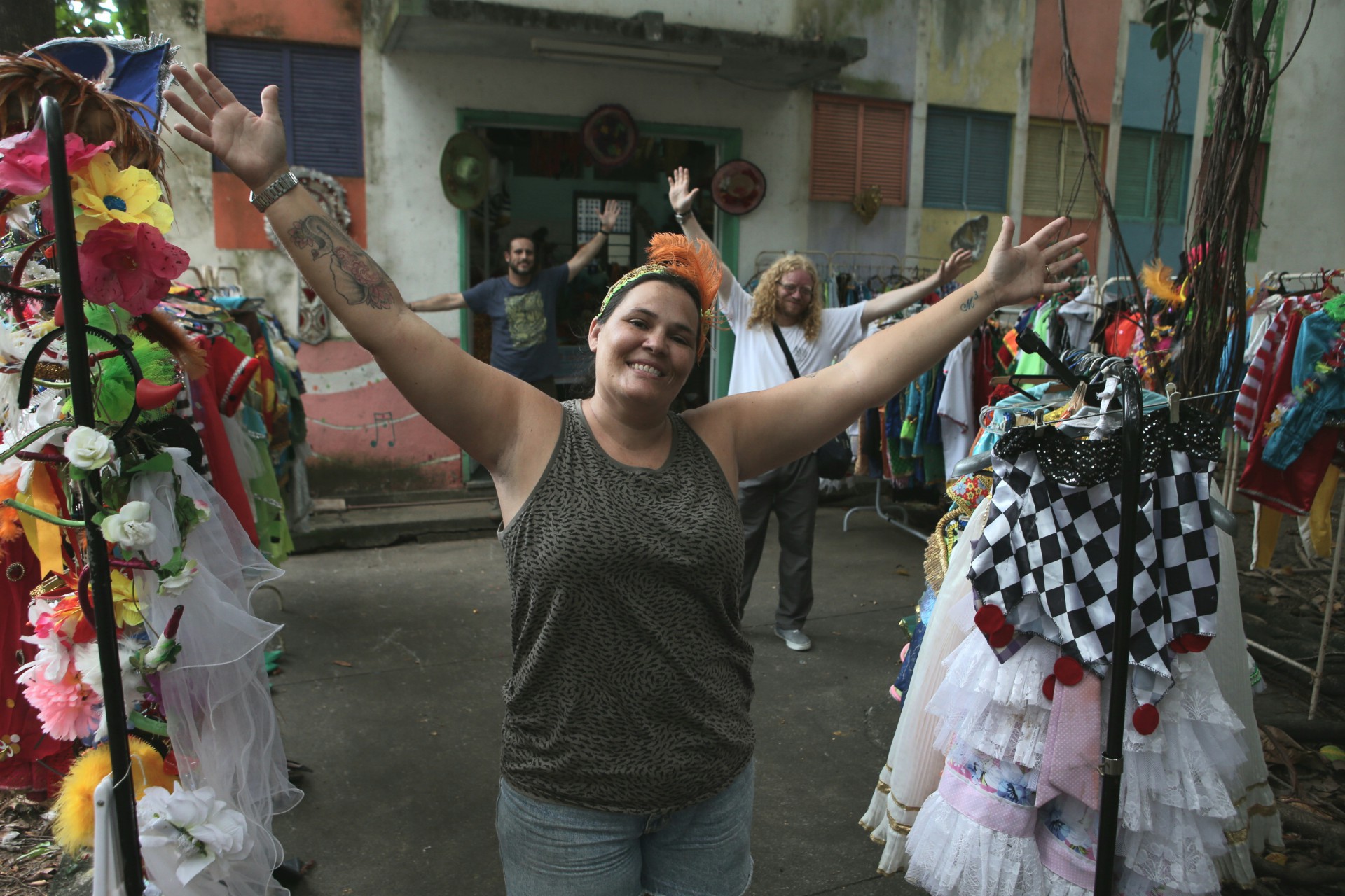 O tema deste ano é:'Acordei de um pesadelo. Agora quero abraço o ano inteiro', e todos estão convidados - Cleber Mendes/ Agência O Dia