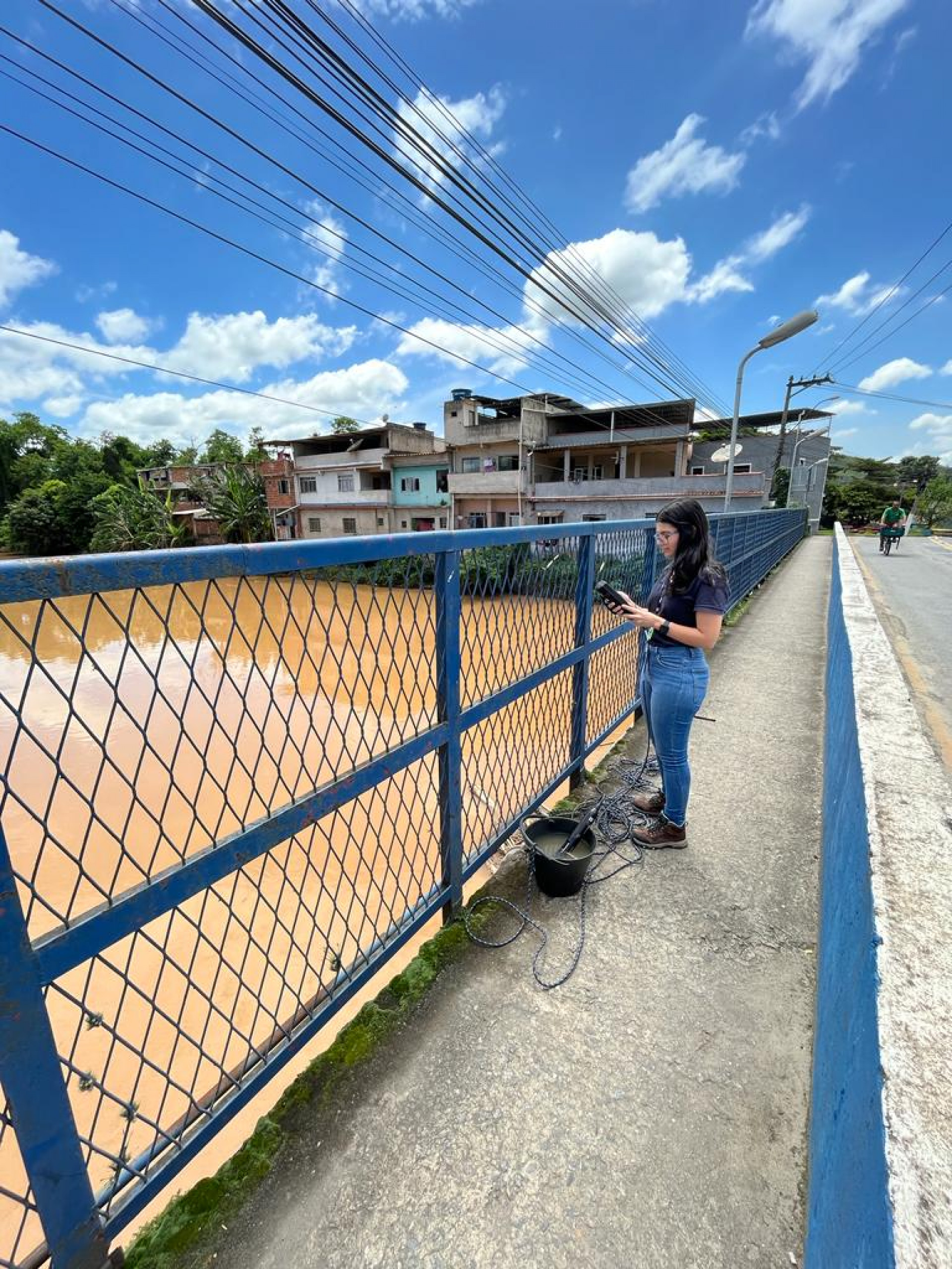 Coleta foi feita em trechos do rio na estrada que liga Quatis &agrave; Vista Alegre; no distrito de Floriano; no bairro de Saudade e no Centro