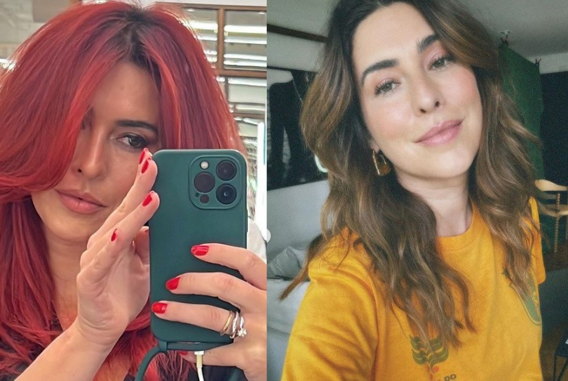 Fernanda Paes Leme está ruiva - Reprodução do Instagram