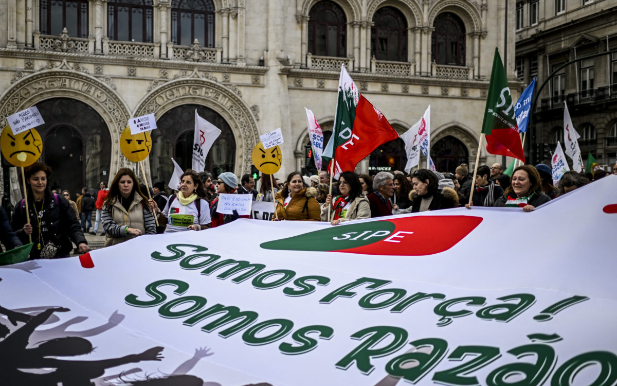 Manifestação aconteceu neste sábado, 11, em Lisboa, capital de Portugal