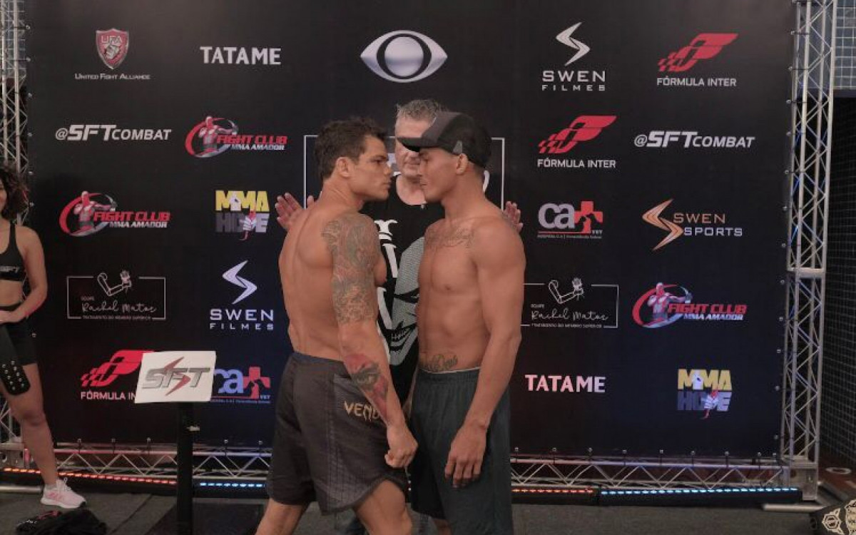 Heliton Santos e Marcio Velaminho fazem a luta principal do SFT 39 com cinturão em jogo