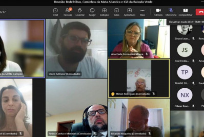 RedeTrilhas é apresentada para Instância de Governança Regional da Baixada Verde