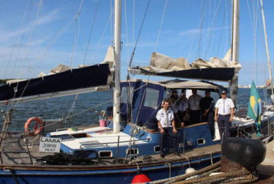 Veleiro apreendido e doado aos Escoteiros do Brasil faz 1ª expedição