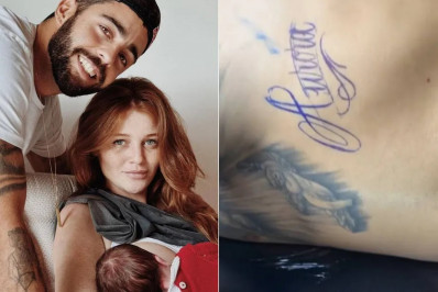 Pedro Scooby homenageia filha caçula, Aurora, com tatuagem: 'Vai ficar marcada'