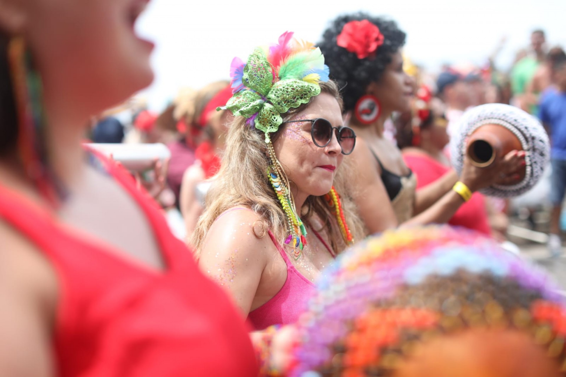 Bloco 'Empolga às 9' - Pedro Ivo / Agência O Dia