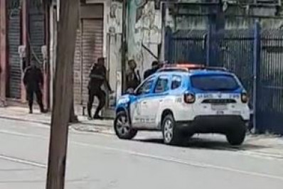 Intenso tiroteio assusta moradores nos acessos ao Morro São João 