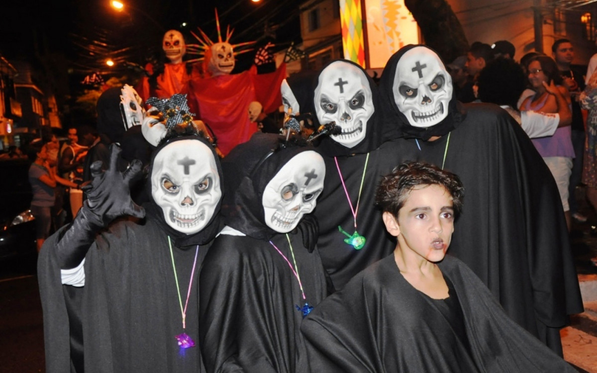 Uma história de arrepiar os foliões.