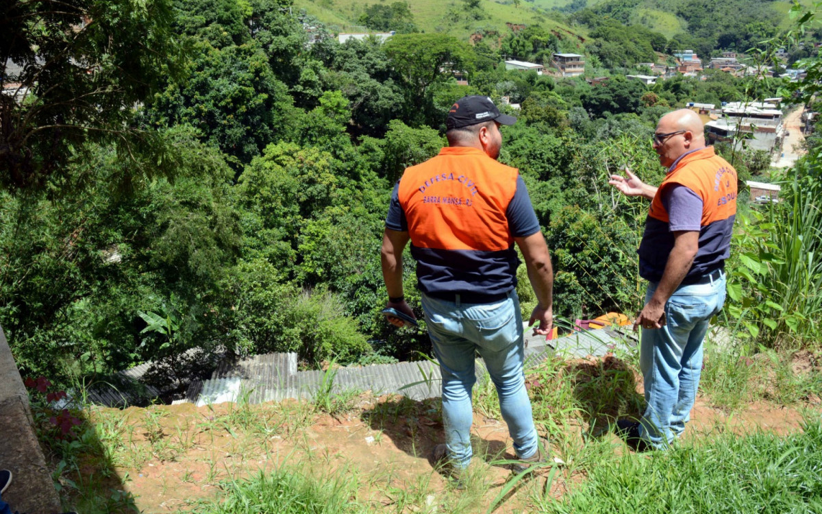 Defesa Civil de Barra Mansa acompanhou a vistoria realizada em diferentes trechos pela Defesa Civil Estadual