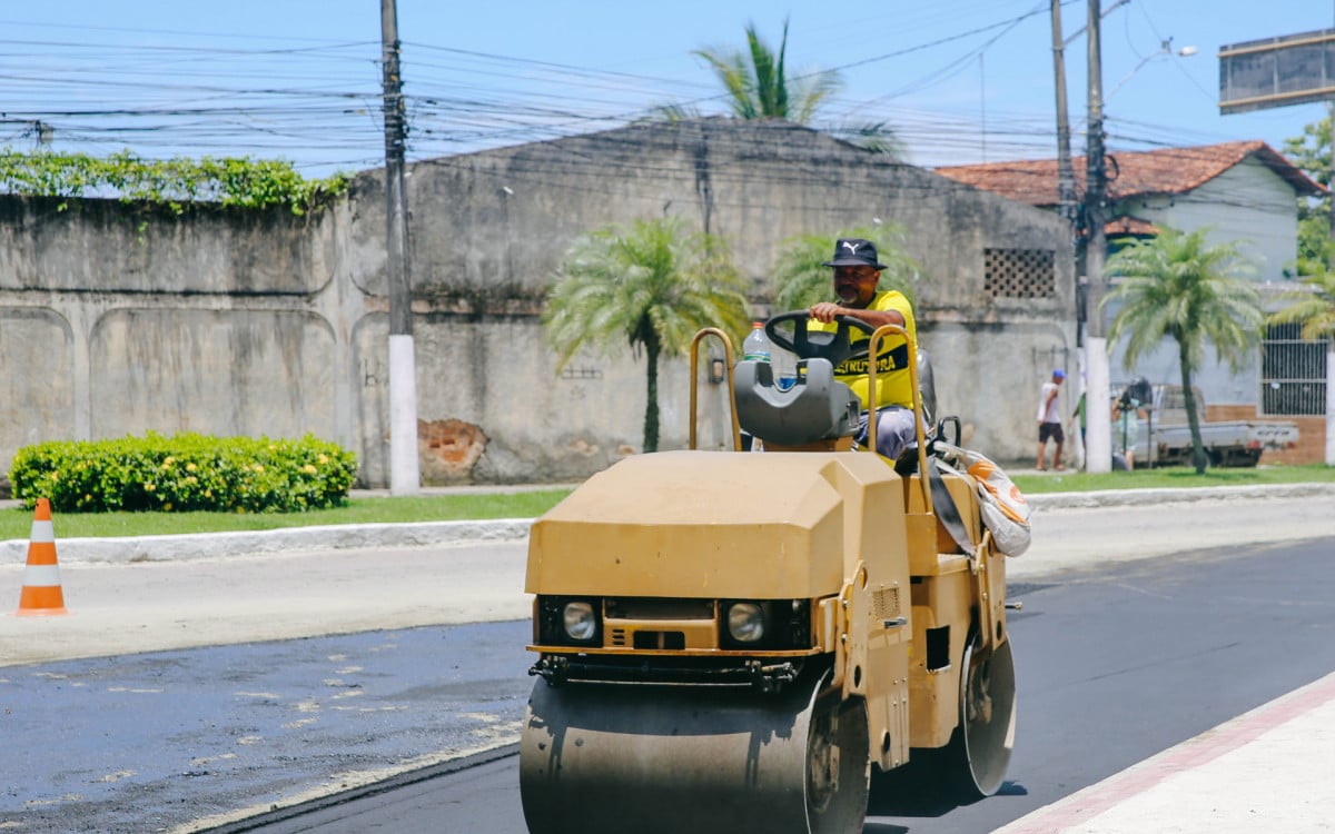 Magé inicia etapa final de obras no bairro Flexeiras - Rômulo Barbosa/Divulgação