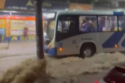 Chuva forte volta a castigar Região Metropolitana e Zona Norte do Rio 