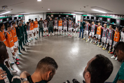 Fluminense divulga bastidores de vitória no clássico contra o Vasco; veja