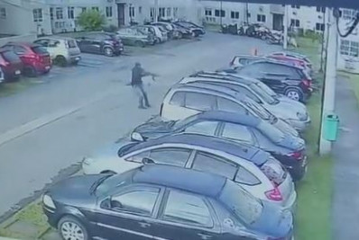 Câmera flagra momento em que PM é assassinado em condomínio na Zona Oeste