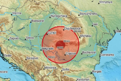 Segundo terremoto de magnitude 5,7 atinge a Romênia em 24 horas