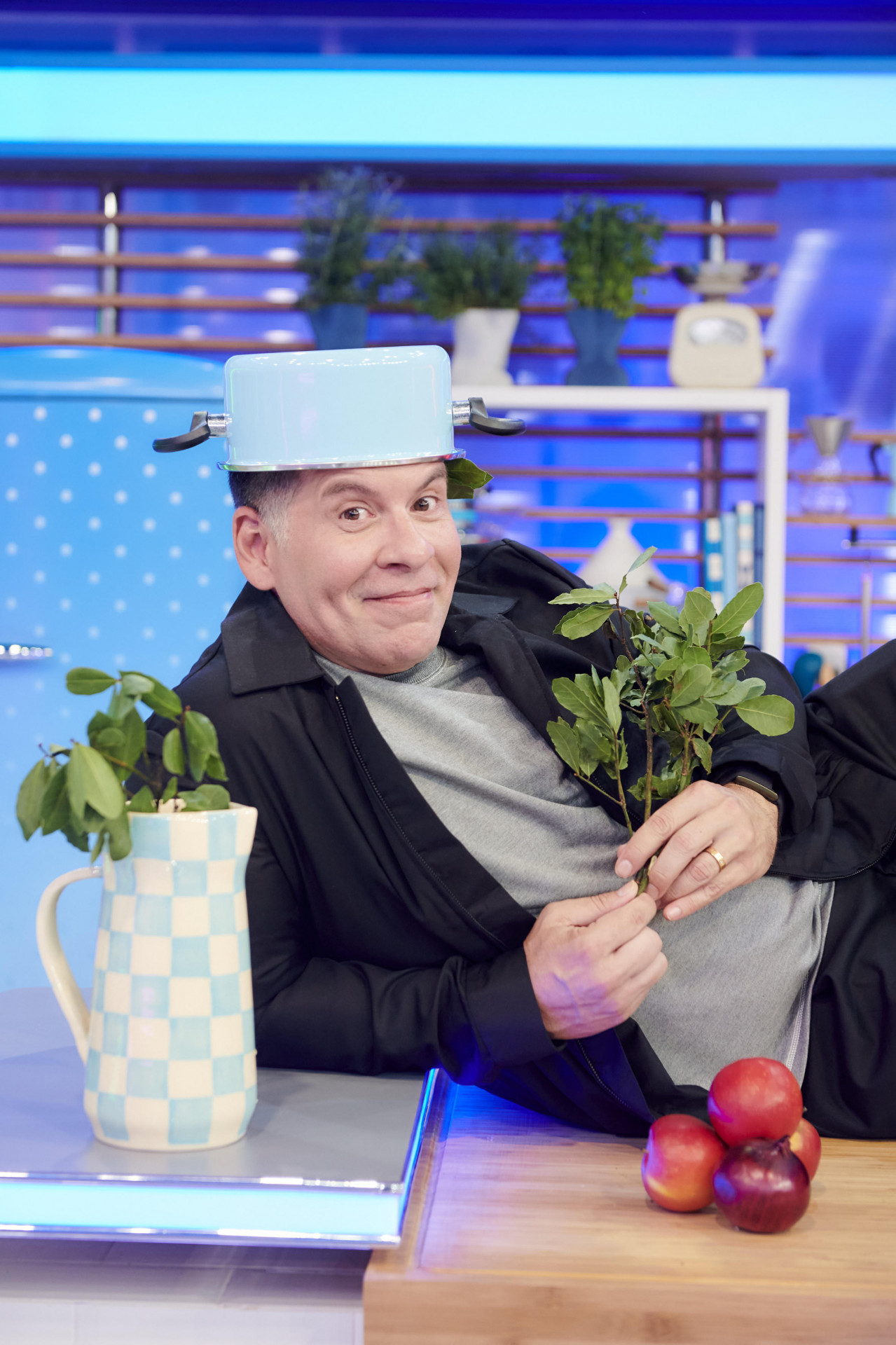 Leandro Hassum é o apresentador do 'Minha Mãe Cozinha Melhor Que a Sua' - Cadu Pilotto/Globo