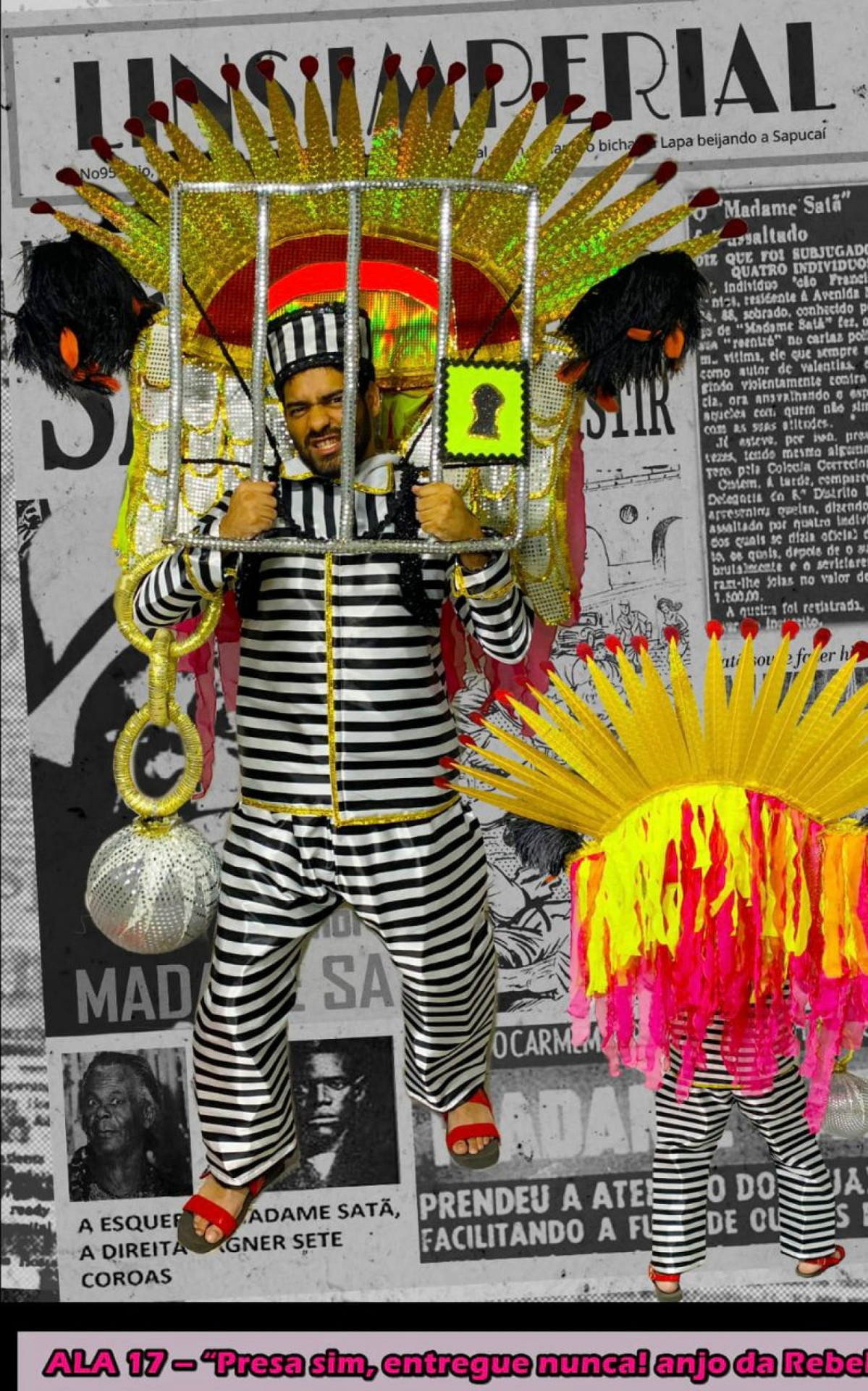 Fantasias da Lins Imperial estão á venda - Divulgação