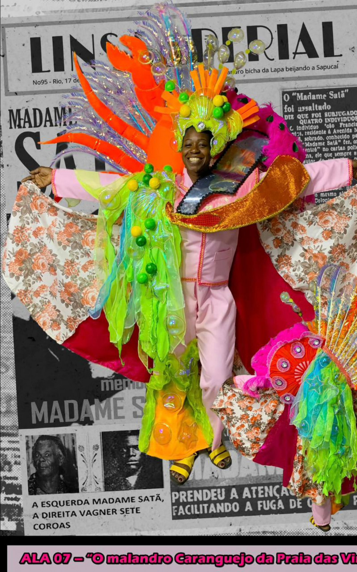 Fantasias da Lins Imperial estão á venda - Divulgação