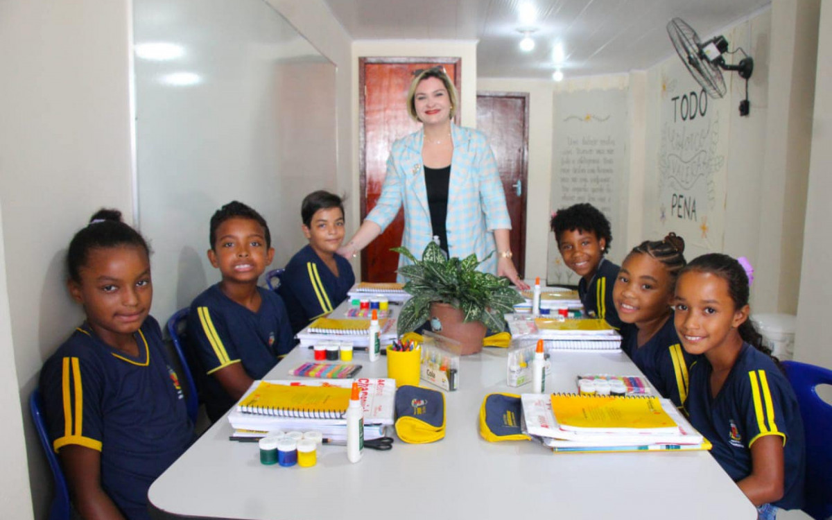 Inaugura&ccedil;&atilde;o da Casa Refor&ccedil;o Escolar em Morro Grande