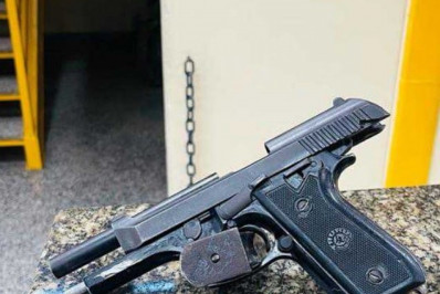 PM prende suspeito armado com uma pistola em Paraty