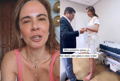 Luciana Gimenez desabafa sobre voltar a andar após acidente: 'Desaprendi'