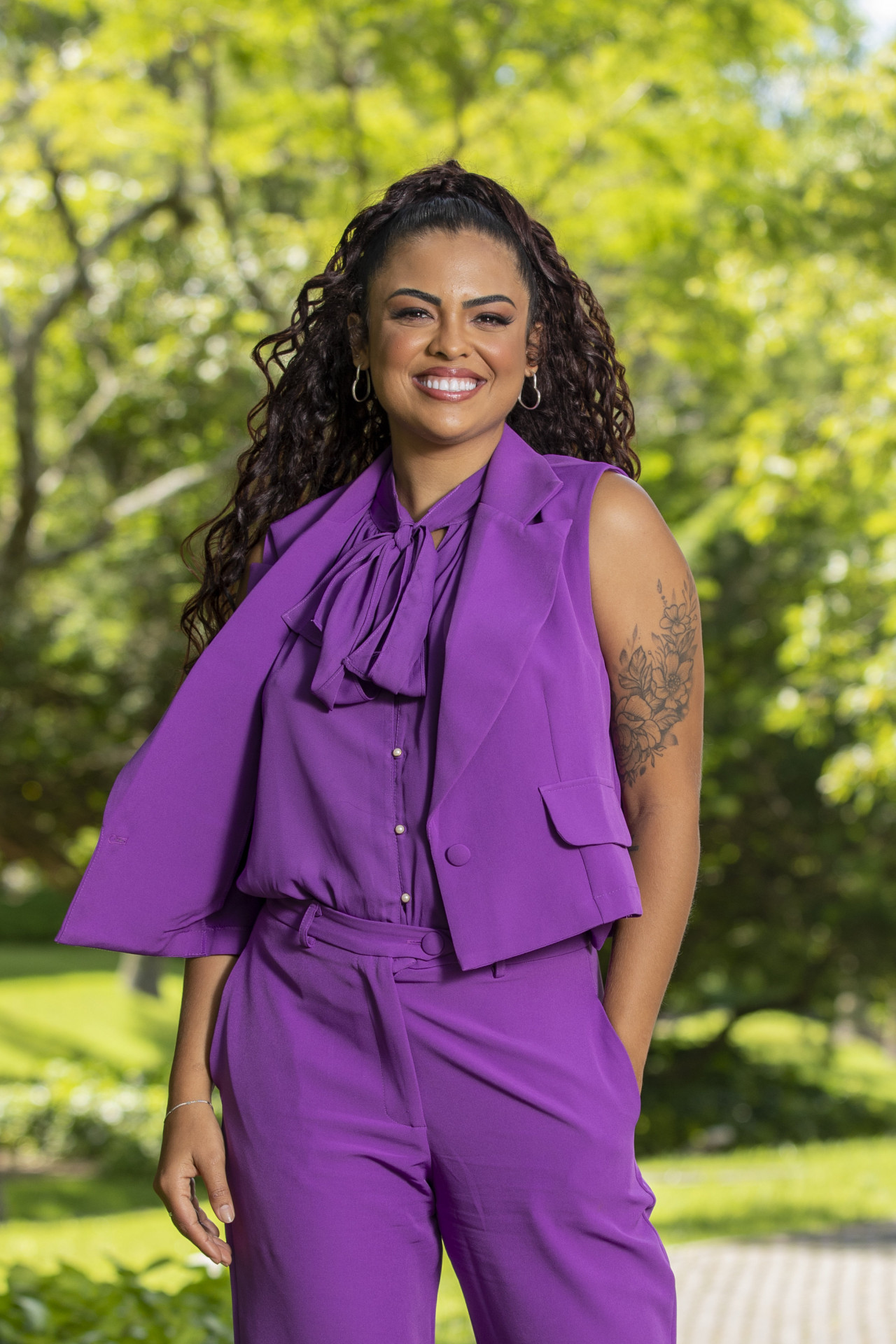 Paula é a quarta eliminada do Big Brother Brasil 23, da TV Globo -  João Cotta / TV Globo