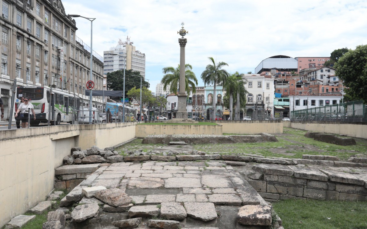 Cais do Valongo, declarado patrimônio da humanidade pela Unesco em 2017