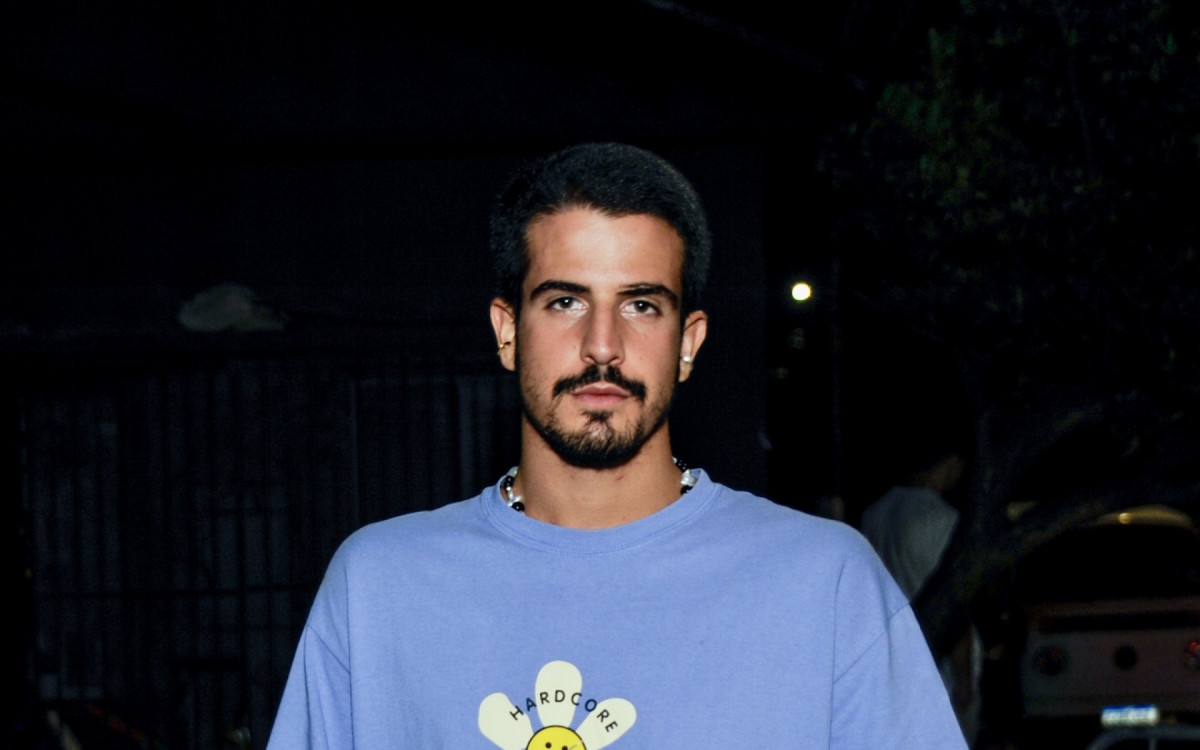 Enzo Celulari chega ao anivers&aacute;rio de Jo&atilde;o Guilherme em S&atilde;o Paulo