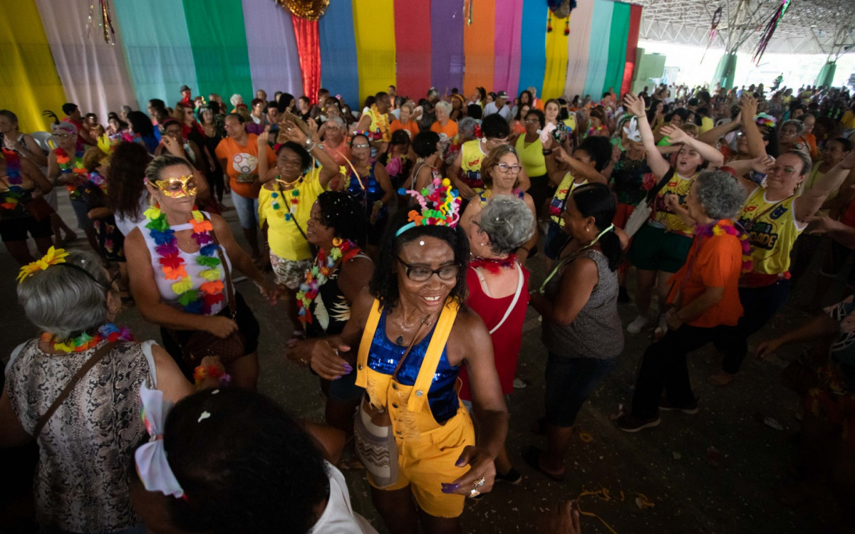 Anima&ccedil;&atilde;o contagiou todos os participantes, independente da idade