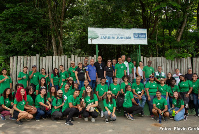 Alunos de Meriti que participam do Projeto Ambiente Jovem visitaram o Parque Jurema