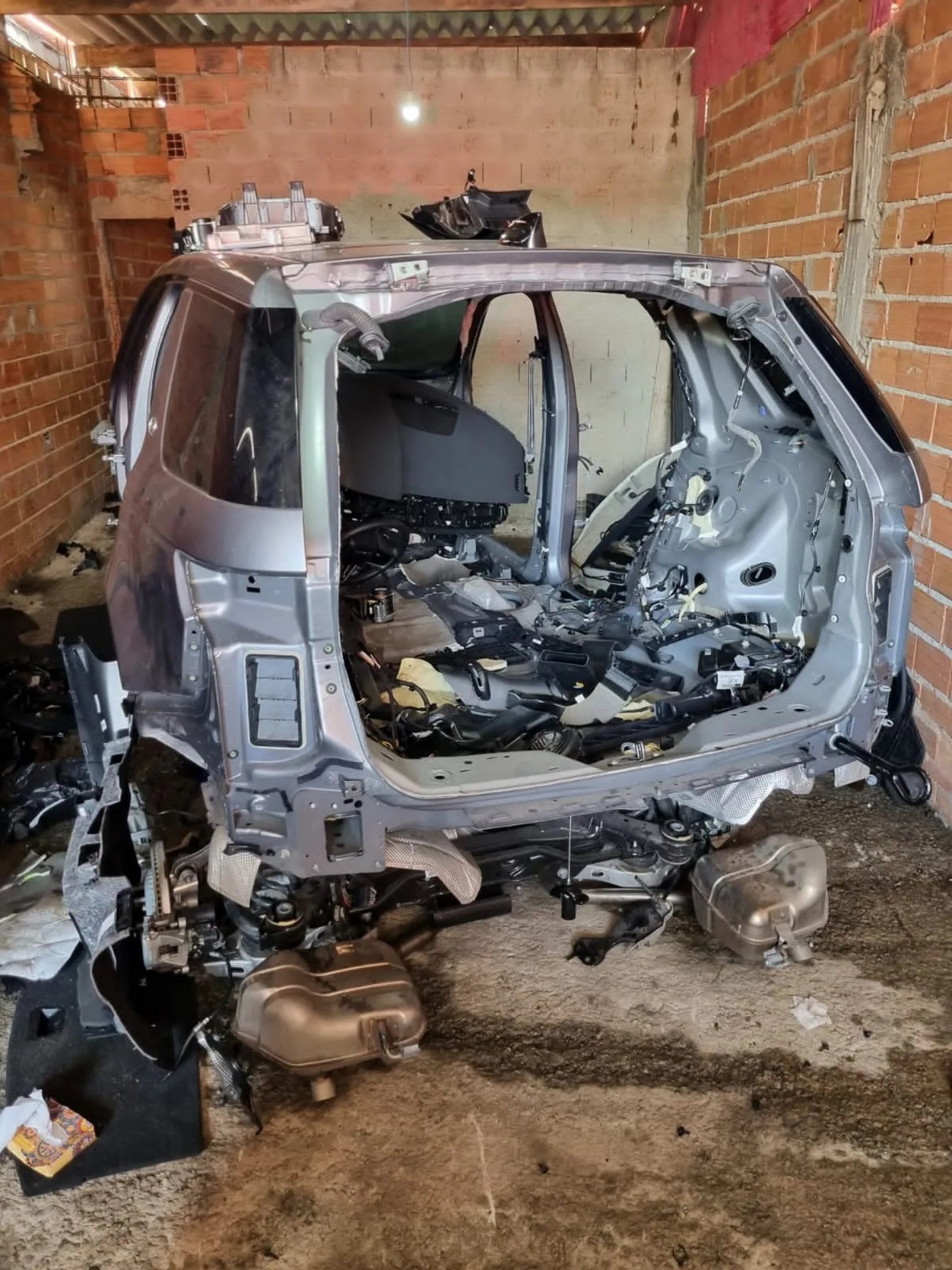 Carro de Péricles é encontrado pela Polícia de São Paulo - Polícia Militar  / Divulgação