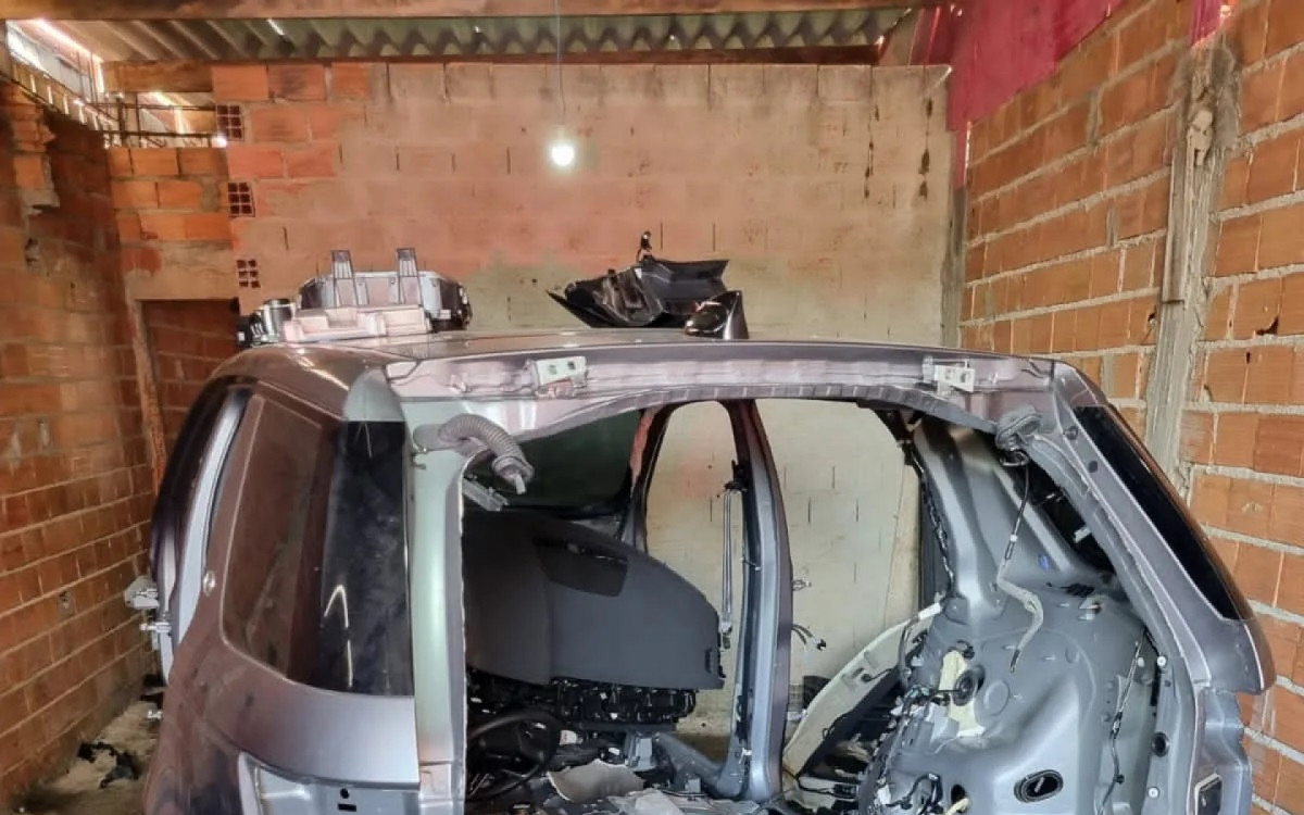 Carro de P&eacute;ricles &eacute; encontrado pela Pol&iacute;cia de S&atilde;o Paulo