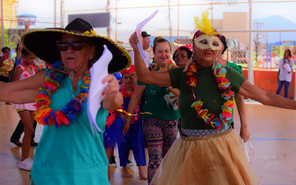 A anima&ccedil;&atilde;o foi total nos bailes carnavalescos dos Cras