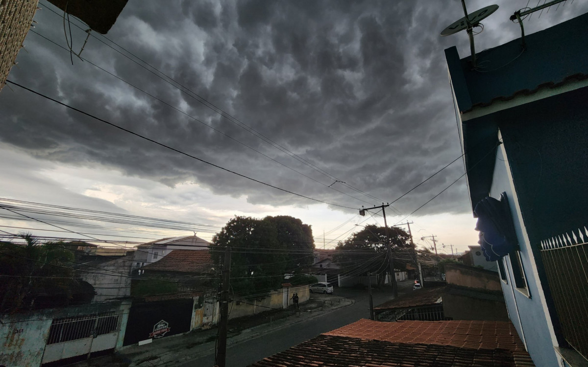 N&uacute;cleo de chuva forte chega novamente em S&atilde;o Gon&ccedil;alo