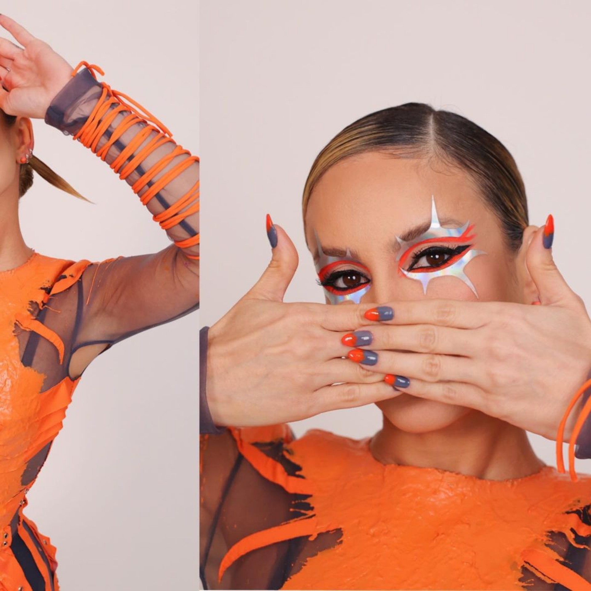 Claudia Leitte usa fantasia de motociclista no Carnaval de Salvador - Reprodução Internet