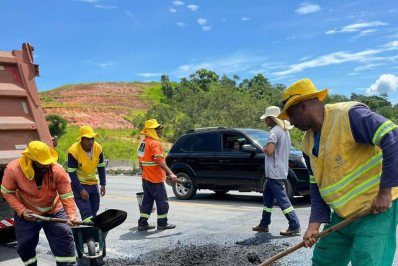 DER-RJ instala redutores de velocidade na Rodovia do Contorno