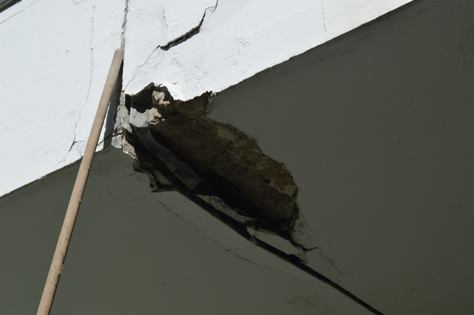 Prédio do CAP-UFRJ, na Ilha do Fundão, foi interditado devido às más condições de estrutura - Arquivo Pessoal