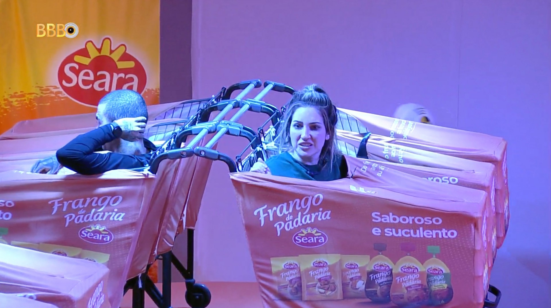 Amanda pede para sair da prova do líder - Reprodução