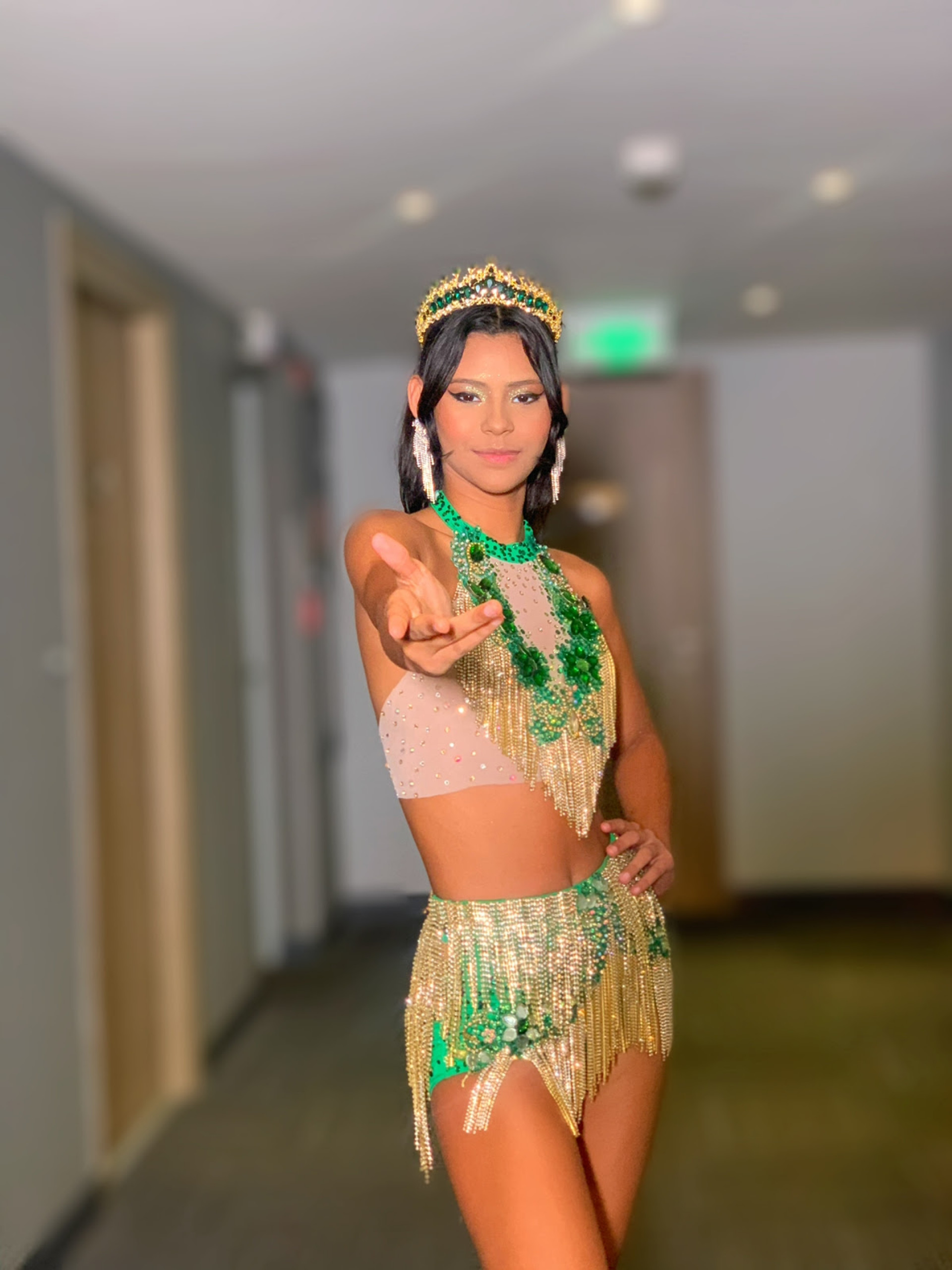 Wrnny Isa é Rainha de Bateria da Unidos de Bangu - Divulgação