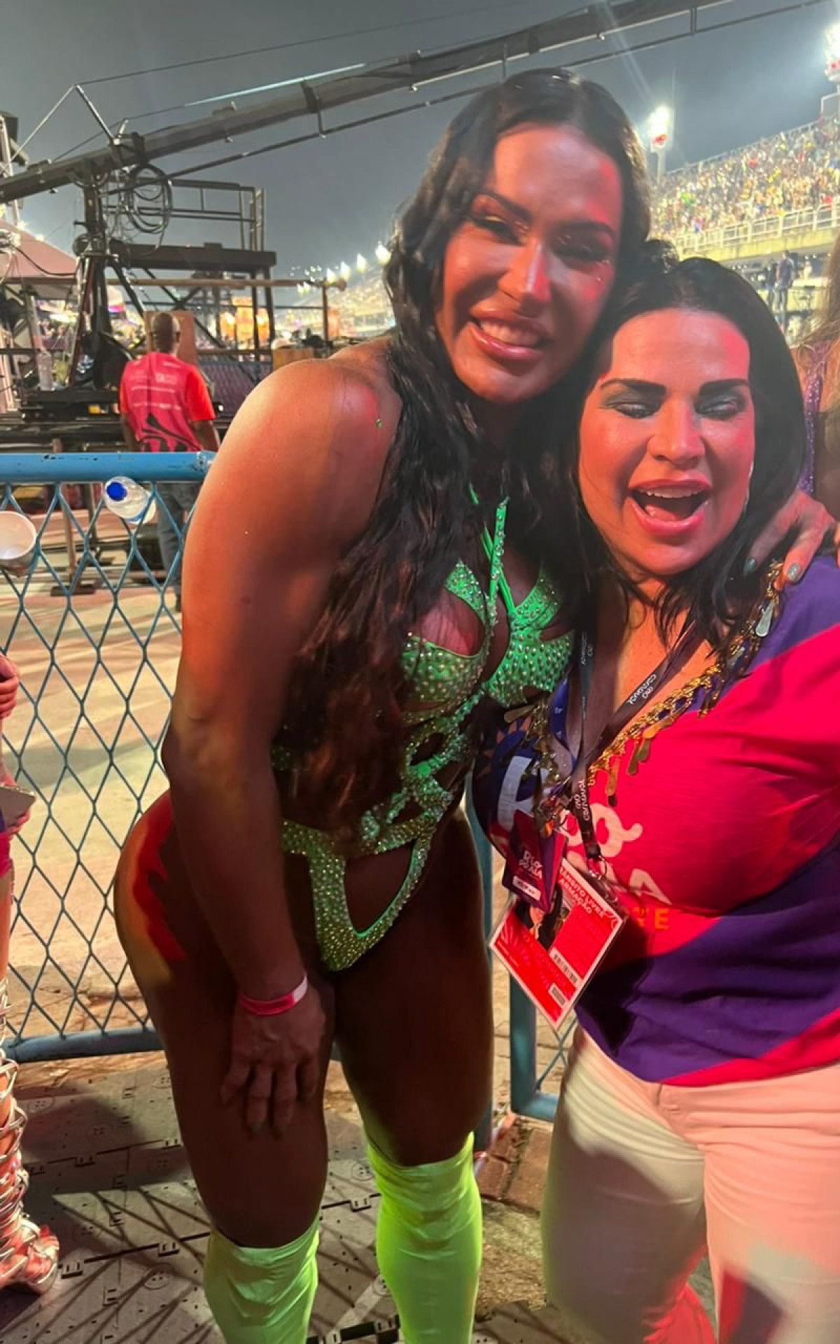 Gracyanne Barbosa e Solange Gomes