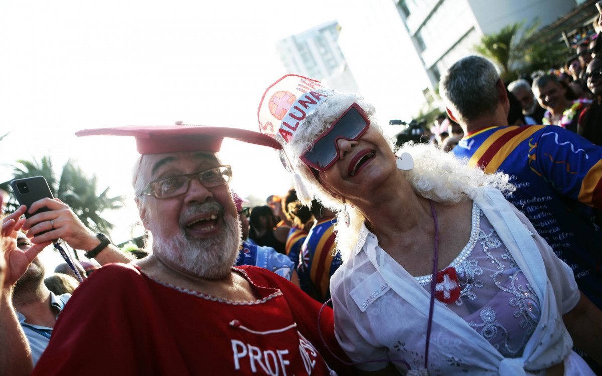 Banda de Ipanema faz seu 57º desfile no Carnaval do Rio de Janeiro - Jorge William / Riotur