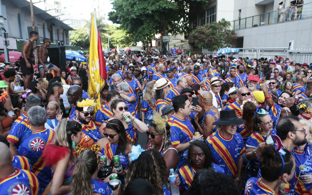 Banda de Ipanema faz seu 57º desfile no Carnaval do Rio de Janeiro - Jorge William / Riotur