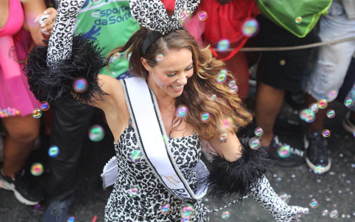 Bloco Bola Preta reúne multidão no Centro - Pedro Ivo / Agência O Dia