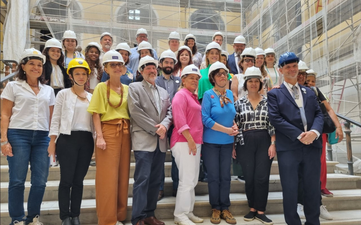 Arqueologia contribui com desenvolvimento do projeto de arquitetura e restauro do pal&aacute;cio